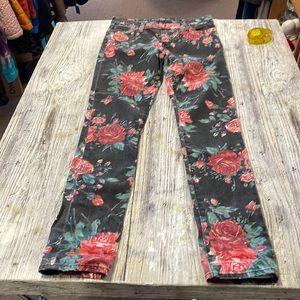 BIG STAR 1974 Alex mid rise skinny Women’s Floral Print jeans new with out tags